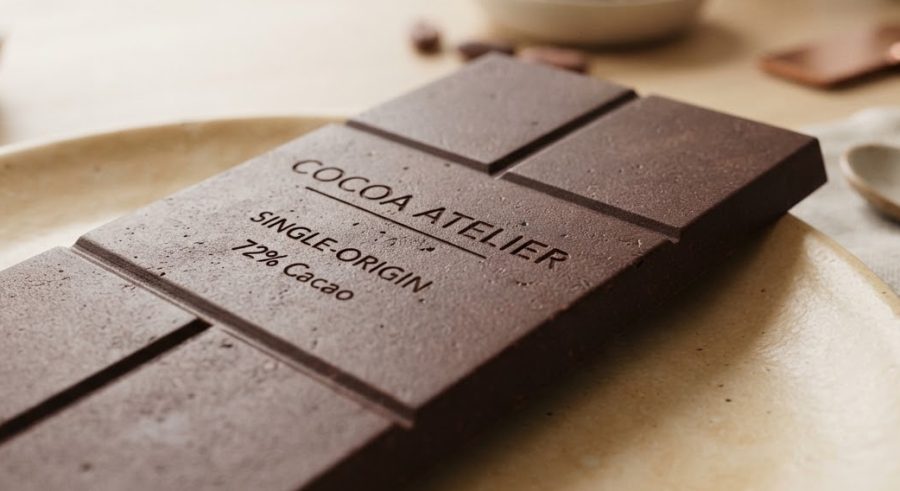 72% Single-Origin Dark Bar — alternate view
