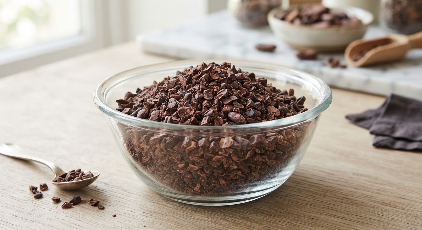 Cocoa Nibs (150g) — Crunchy roasted cacao nibs
